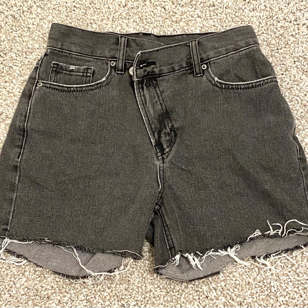 PACSUN gray high waisted 90s shorts